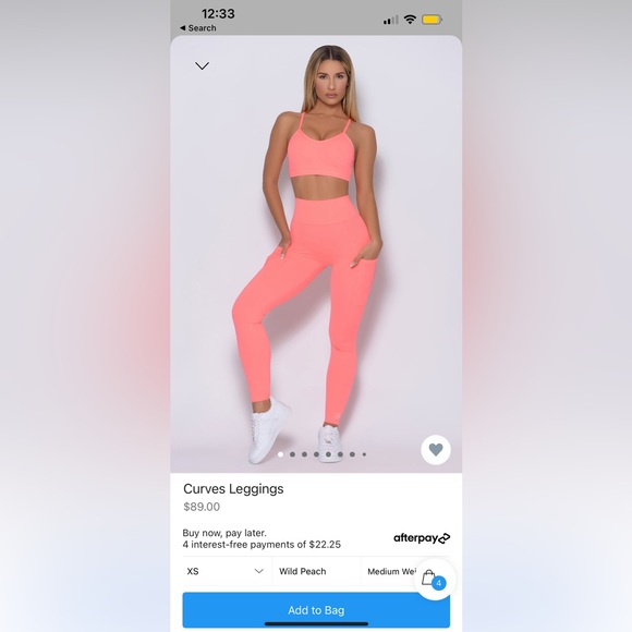 Bombshell curve leggings - Picture 4 of 4